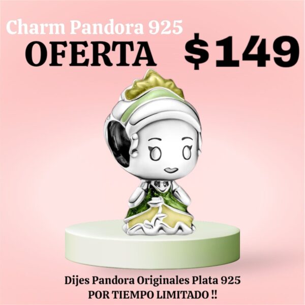 Charms Princesas Pack Pandora Original - Imagen 5