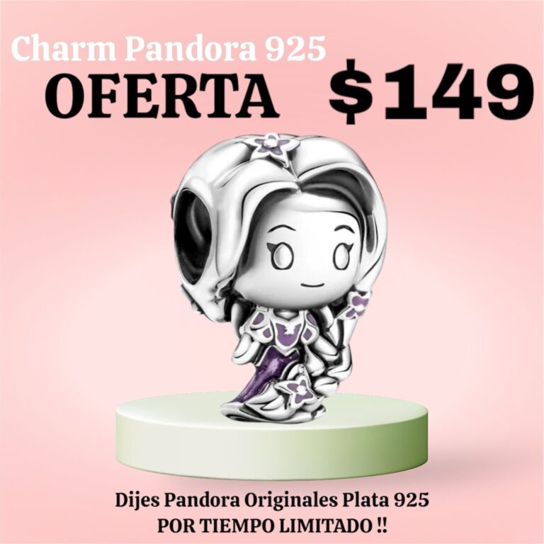 Charms Princesas Pack Pandora Original - Imagen 4