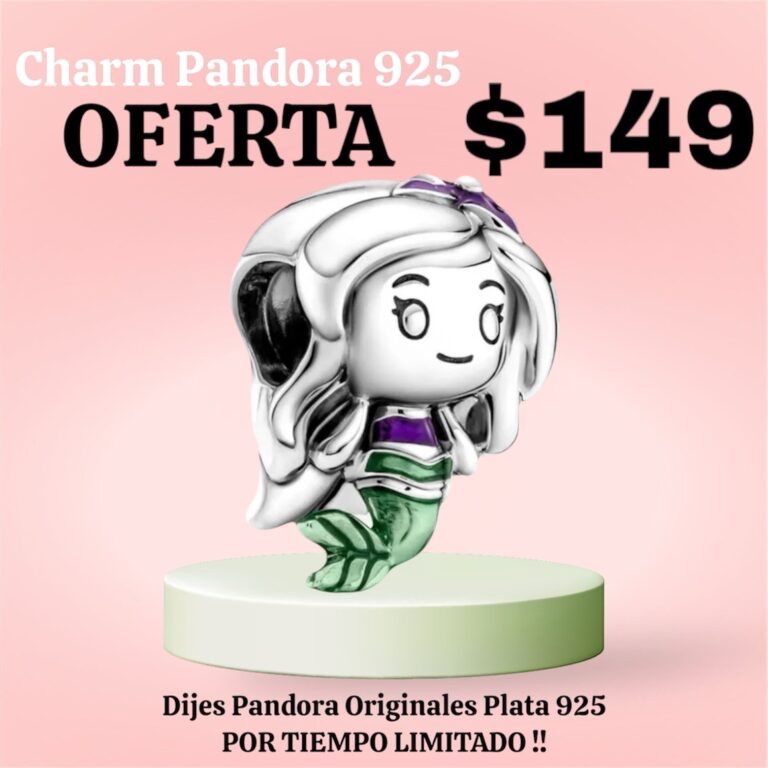 Charms Princesas Pack Pandora Original - Imagen 2