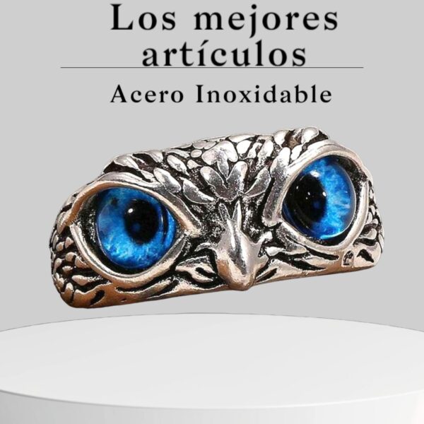 Anillos De Búho Ajustable - Imagen 2